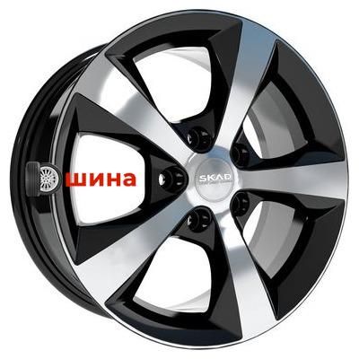 Скад Кельн 7x16/5x112 ET45 D66,6 Алмаз (АРС 014 black)