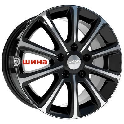 Скад Милан 6,5x16/5x114,3 ET45 D67,1 Алмаз (АРС 014 black)