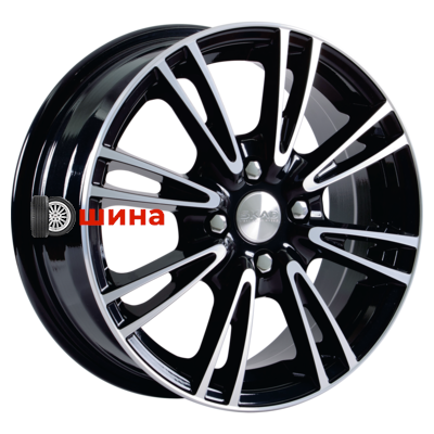 Скад Пантера 6x15/4x100 ET40 D60,1 Алмаз (АРС 014 black)