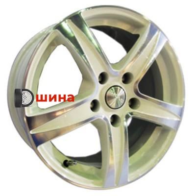 Скад Sakura 6,5x15/5x112 ET43 D57,1 Алмаз белый