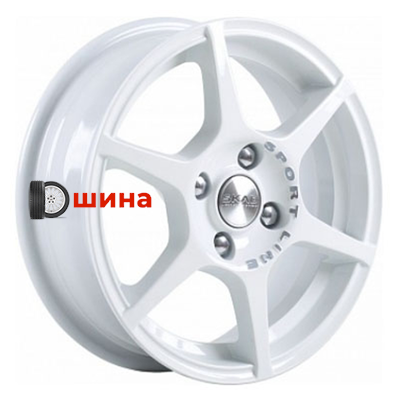 Скад Ягуар 5,5x14/4x98 ET38 D58,6 Алмаз белый