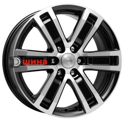 K&K R7-Рольф (КС457) 7,5x17/6x139,7 ET38 D67,1 Алмаз черный (Уценка)
