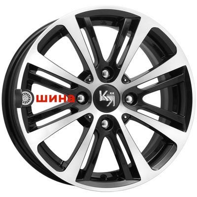 K&K Беринг (КС653) 5,5x14/4x100 ET43 D67,1 Алмаз черный