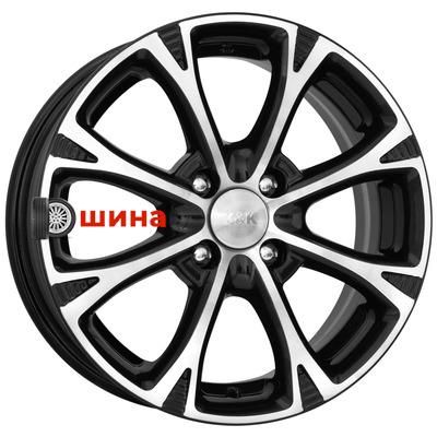 K&K Блюз (КС606) 6x15/4x114,3 ET45 D67,1 Алмаз черный КС606