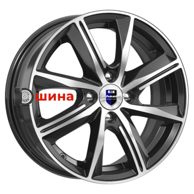 K&K Арнар (КС890) 6x15/4x100 ET40 D60,1 Алмаз черный