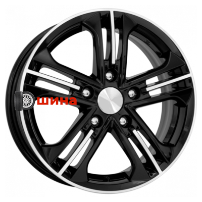 K&K Trinity (КС615) 6x15/5x114,3 ET45 D67,1 Алмаз черный