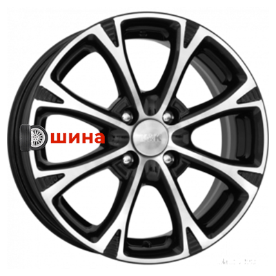 K&K Блюз 6x15/4x114,3 ET40 D66,1 Алмаз черный