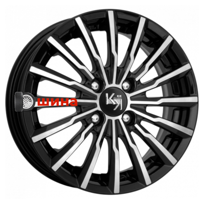 K&K Акцент-оригинал (КС562) 7x17/5x108 ET45 D60,1 Алмаз черный