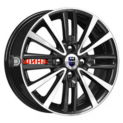 K&K Модена-оригинал (КС747) 6x15/4x100 ET48 D54,1 Алмаз черный SK