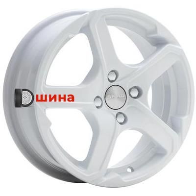 Скад Аллигатор 6x15/4x100 ET48 D54,1 белый