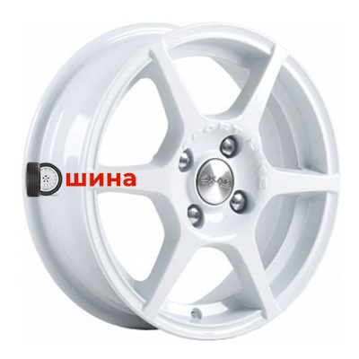 Скад Ягуар 5,5x14/4x98 ET38 D58,6 белый