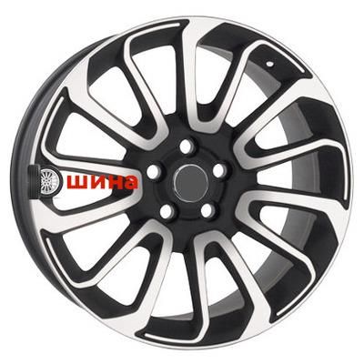 Replay LR39 9,5x22/5x120 ET49 D72,6 BKF (пш, LR002)