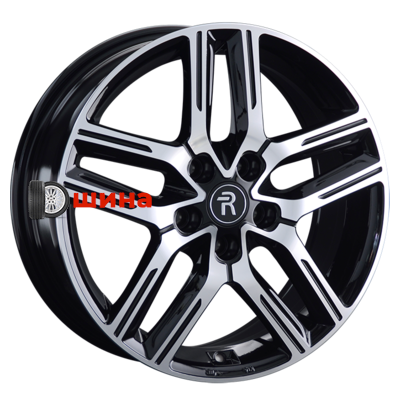 Replay FA21 7x17/5x114,3 ET40 D57,1 BKF (конус, C570)