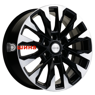 Khomen Wheels KHW2010 (LC 300) 8x20/6x139,7 ET60 D95,10 Black-FP