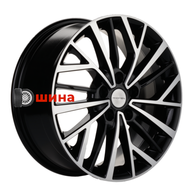 Khomen Wheels KHW1717 (Karoq) 7x17/5x112 ET45 D57,1 Black-FP