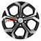 Khomen Wheels KHW1606 (Ceed/Elantra) 6,5x16/5x114,3 ET50 D67,1 Black-FP
