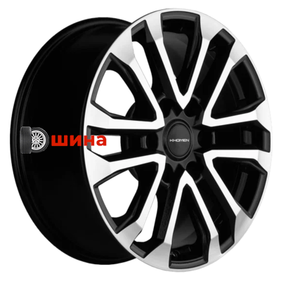 Khomen Wheels KHW1805 (Lexus GX) 7,5x18/6x139,7 ET20 D106,1 Black-FP
