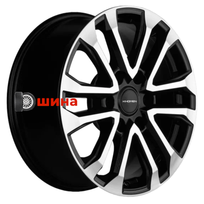 Khomen Wheels KHW1805 (L200) 7,5x18/6x139,7 ET38 D67,1 Black-FP