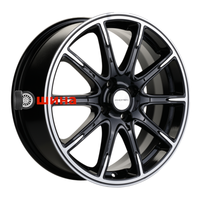 Khomen Wheels KHW1707 (Lada Vesta) 6,5x17/4x100 ET50 D60,1 Black-FP