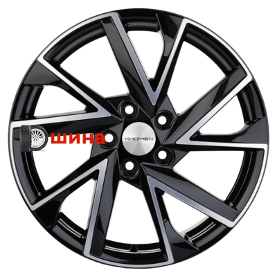 Khomen Wheels KHW1714 (Camry) 7x17/5x114,3 ET45 D60,1 Black-FP