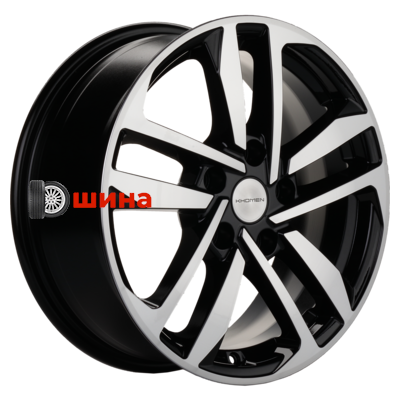 Khomen Wheels KHW1612 (Focus) 6,5x16/5x108 ET50 D63,35 Black-FP