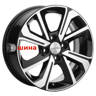 Khomen Wheels KHW1501 (Granta) 6x15/4x98 ET36 D58,6 Black-FP