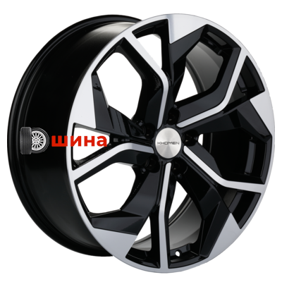 Khomen Wheels KHW2006 (Audi/VW) 8,5x20/5x112 ET33 D66,6 Black-FP