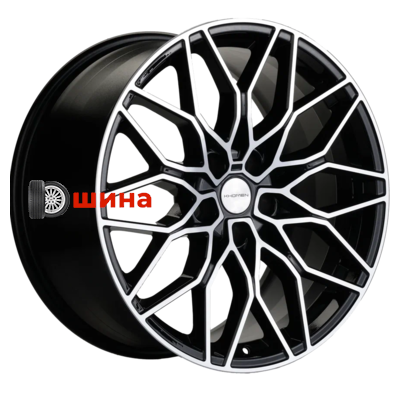 Khomen Wheels KHW1902 (Audi/VW) 8,5x19/5x112 ET30 D66,6 Black-FP