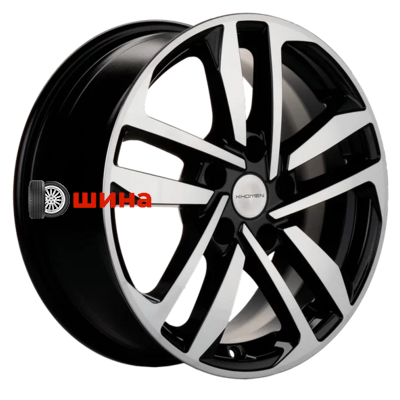 Khomen Wheels KHW1612 (Polo) 6,5x16/5x100 ET39 D57,1 Black-FP