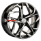 Khomen Wheels KHW1716 (Kodiaq/Tiguan) 7x17/5x112 ET40 D57,1 Black-FP