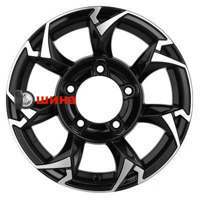 Khomen Wheels KHW1505 (Jimny) 5,5x15/5x139,7 ET5 D108,1 Black-FP