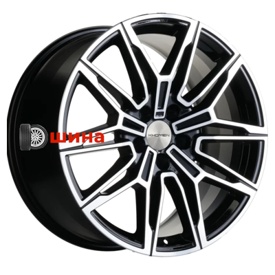 Khomen Wheels KHW1904 (Audi/VW) 8,5x19/5x112 ET30 D66,6 Black-FP