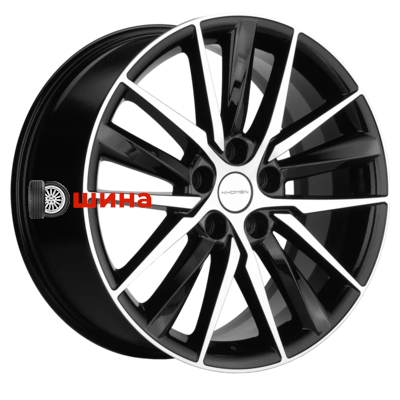 Khomen Wheels KHW1807 (Hyundai i40) 8x18/5x114,3 ET46 D67,1 Black-FP
