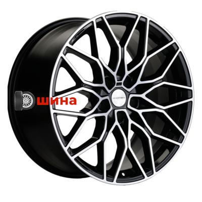 Khomen Wheels KHW1902 (RX/NX) 8,5x19/5x114,3 ET30 D60,1 Black-FP