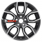 Khomen Wheels KHW1713 (Sportage) 7x17/5x114,3 ET48,5 D67,1 Black-FP