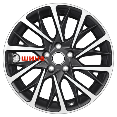 Khomen Wheels KHW1804 (XC40/XC60) 7,5x18/5x108 ET50 D63,3 Black-FP