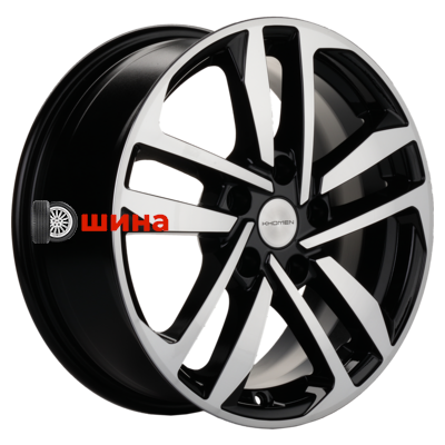 Khomen Wheels KHW1612 (Mazda 3/ix35) 6,5x16/5x114,3 ET45 D67,1 Black-FP