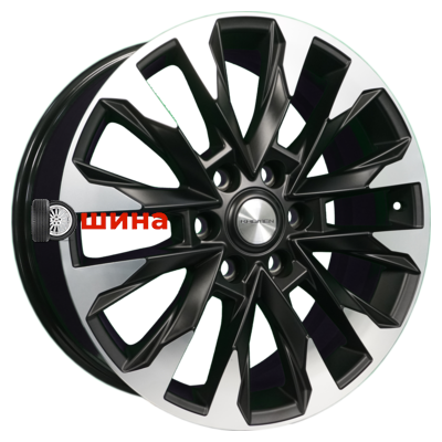 Khomen Wheels KHW2010 (LC 300) 8x20/6x139,7 ET60 D95,10 Black-FP matt