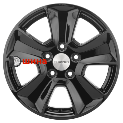 Khomen Wheels KHW1601 (Duster) 6,5x16/5x114,3 ET50 D66,1 Black