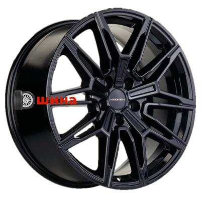 Khomen Wheels KHW1904 (3/4/5/6 series) 8,5x19/5x112 ET30 D66,6 Black
