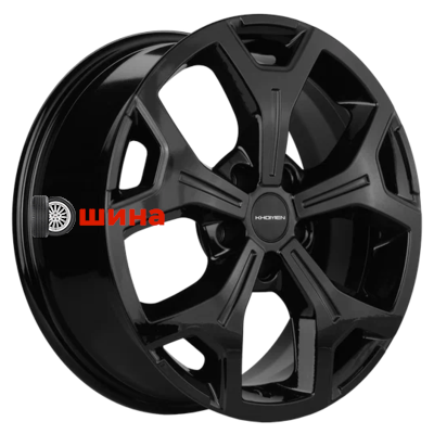Khomen Wheels KHW1710 (Chery tigo 7pro) 6,5x17/5x108 ET33 D60,1 Black
