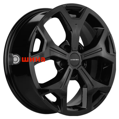 Khomen Wheels KHW1710 (Coolray) 6,5x17/5x114,3 ET45 D54,1 Black