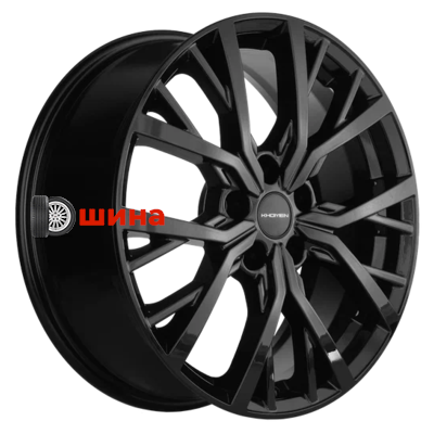 Khomen Wheels KHW1806 (Koleos) 7x18/5x114,3 ET35 D66,1 Black