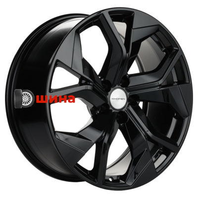 Khomen Wheels KHW2006 (A7) 8,5x20/5x112 ET30 D66,5 Black