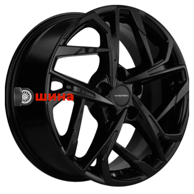 Khomen Wheels KHW1716 (Chery tigo 7pro) 7x17/5x108 ET40 D60,1 Black
