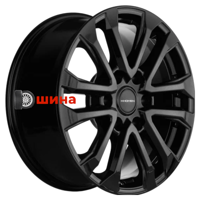 Khomen Wheels KHW1805 (Fortuner/Hilux) 7,5x18/6x139,7 ET30 D106,1 Black