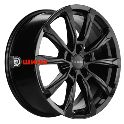 Khomen Wheels KHW1808 (K5/Santafe) 7,5x18/5x114,3 ET50 D67,1 Black