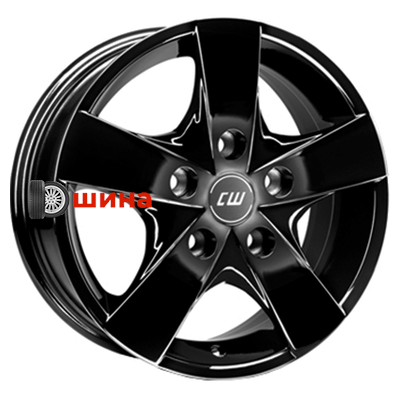 Borbet CWF 6,5x16/5x160 ET60 D65,05 Black glossy