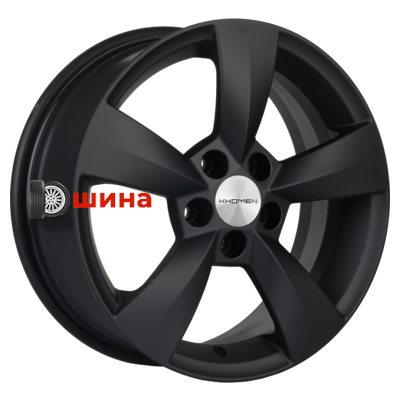 Khomen Wheels KHW1504 (Rapid) 6x15/5x100 ET38 D57,1 Black matt