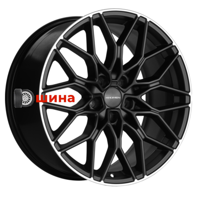 Khomen Wheels KHW1902 (3/4/5/6 Front) 8,5x19/5x112 ET30 D66,6 Black matt MR